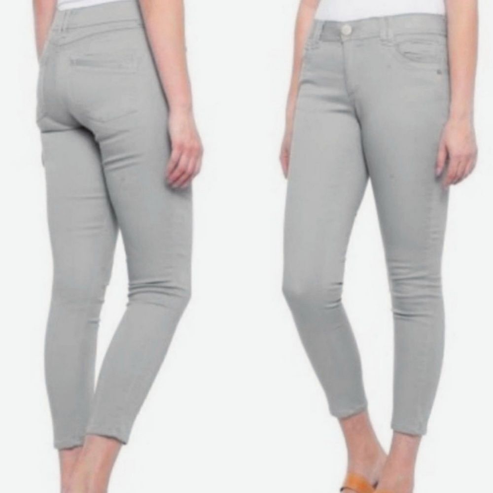 DEMOCRACY “Ab” technology grey skinny jeans